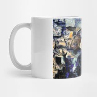 Time keeper abstract Mug